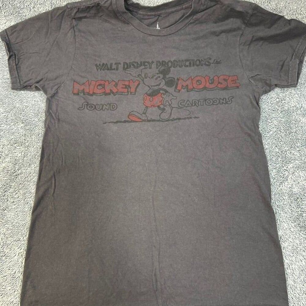 Disney Parks Walt Disney Productions Mickey Mouse Sound Cartoons Shirt